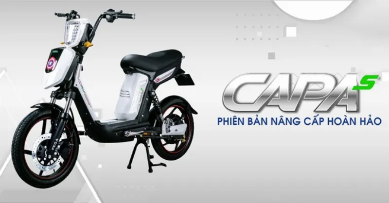 Xe máy điện màu xi măng phổ biến