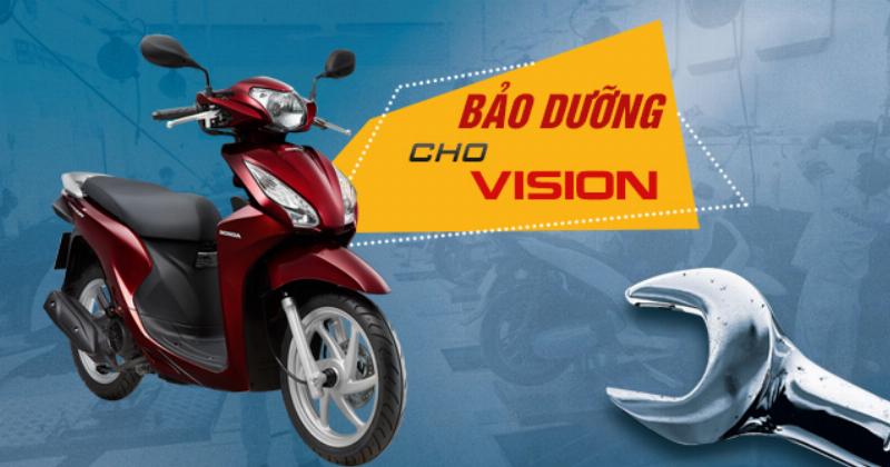 Bảo dưỡng xe Vision định kỳ