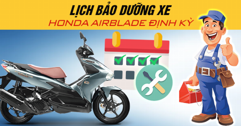 Bảo dưỡng định kỳ Honda Air Blade