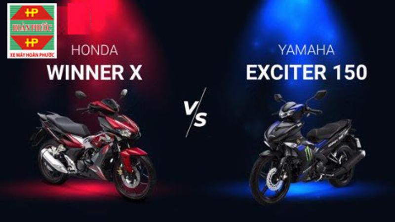 Bảng so sánh giá và thông số cơ bản giữa Honda Winner X V3 và Yamaha Exciter 155 VVA tại Việt Nam