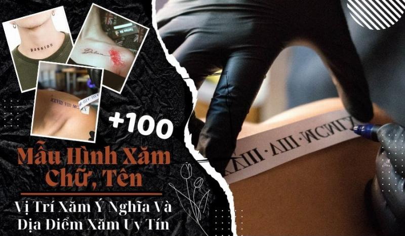 Cac vi tri pho bien de xam hinh xam mini tren co the nam nu