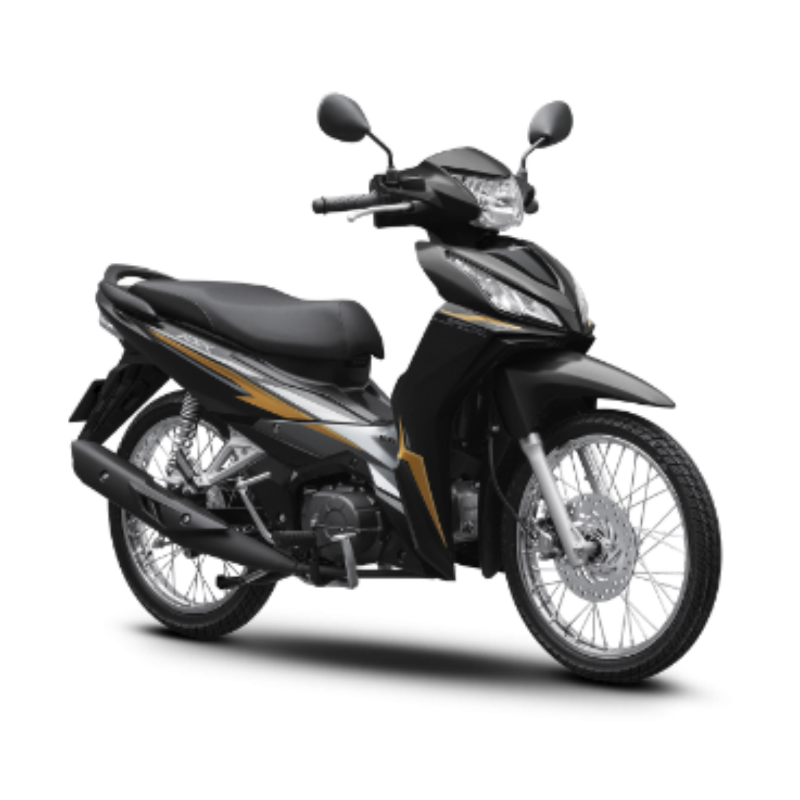 Hình ảnh xe máy Honda Wave RSX 110 đời đầu đang được sử dụng hàng ngày, thể hiện sự bền bỉ và khả năng hoạt động trong nhiều điều kiện môi trường khác nhau.