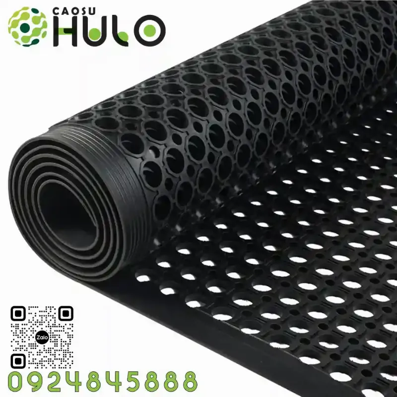 Huong dan cach ve sinh tham cao su chong trượt trong khu vuc lam viec