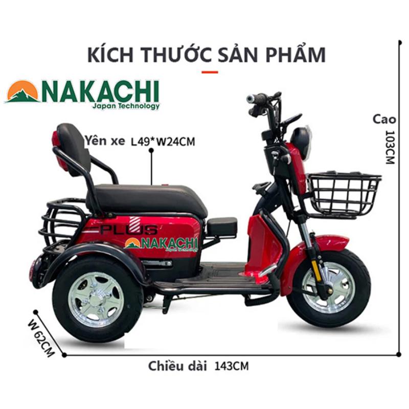 Hình minh họa các lợi ích khi sử dụng xe điện 3 bánh như ổn định, an toàn, chở đồ