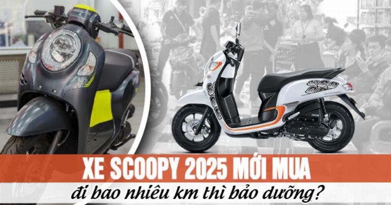 Ky thuat vien bao duong xe scoopy sporty 2023 kiem tra dong co va cac bo phan quan trong