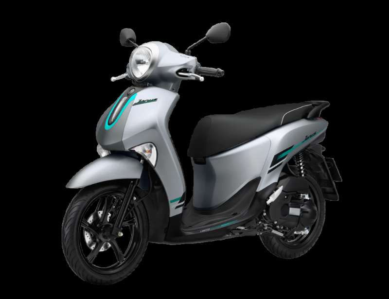 Minh họa dung tích cốp xe rộng rãi và tiện ích của xe máy Yamaha Janus