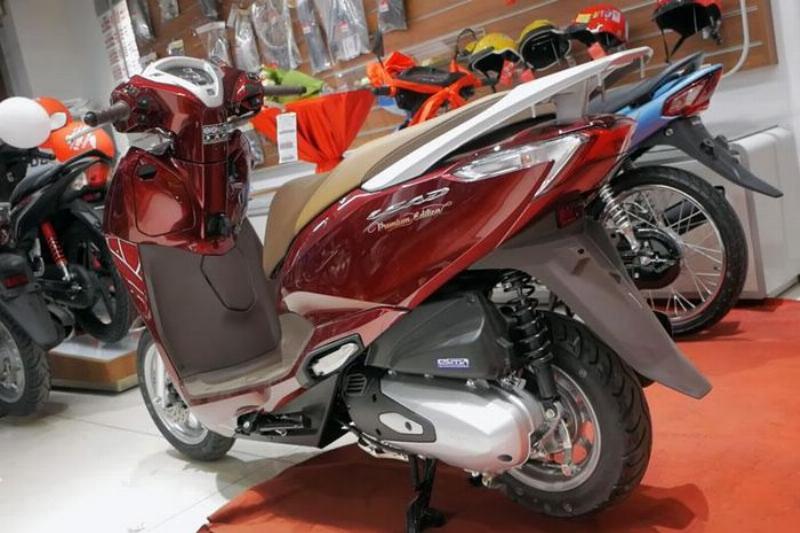 Hình ảnh cận cảnh động cơ eSP+ của xe Honda Lead 2022.