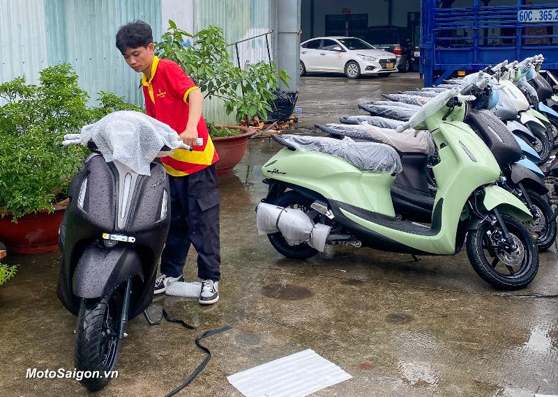 Hình ảnh thực tế Yamaha Fazzio nhập khẩu phong cách neo-retro cá tính