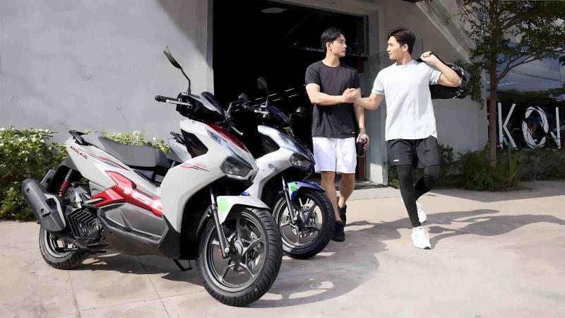 Hinh anh xe air blade doi cu con tot giup ban de dang nhan dien