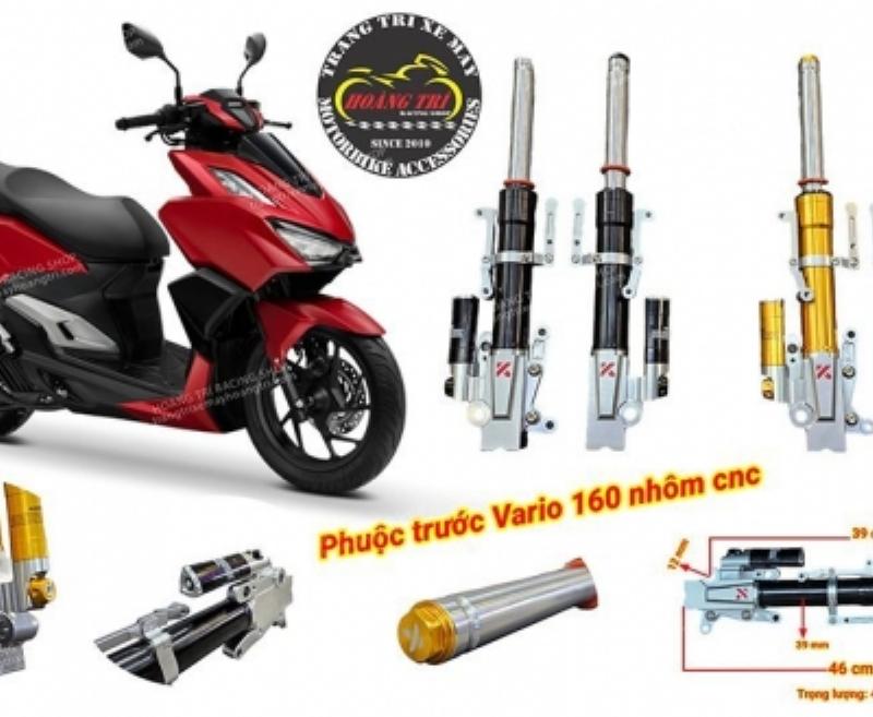 Can canh banh truoc xe Honda ADV 160 mau den nham the hien mam den va dia phanh ABS