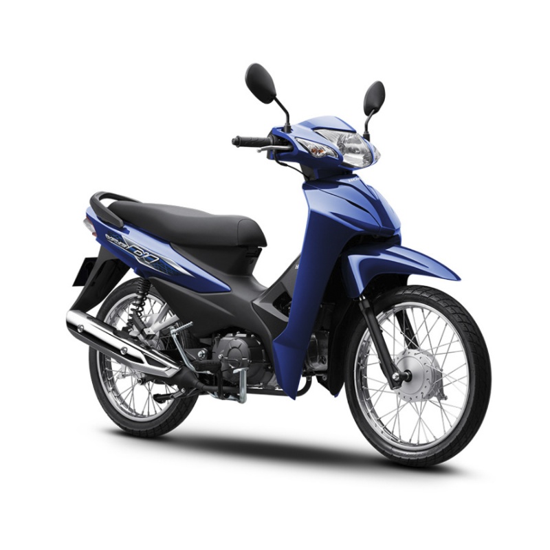 Hinh anh tong quan xe Honda Wave 110i nhap khau voi thiet ke ben bi va pho thong