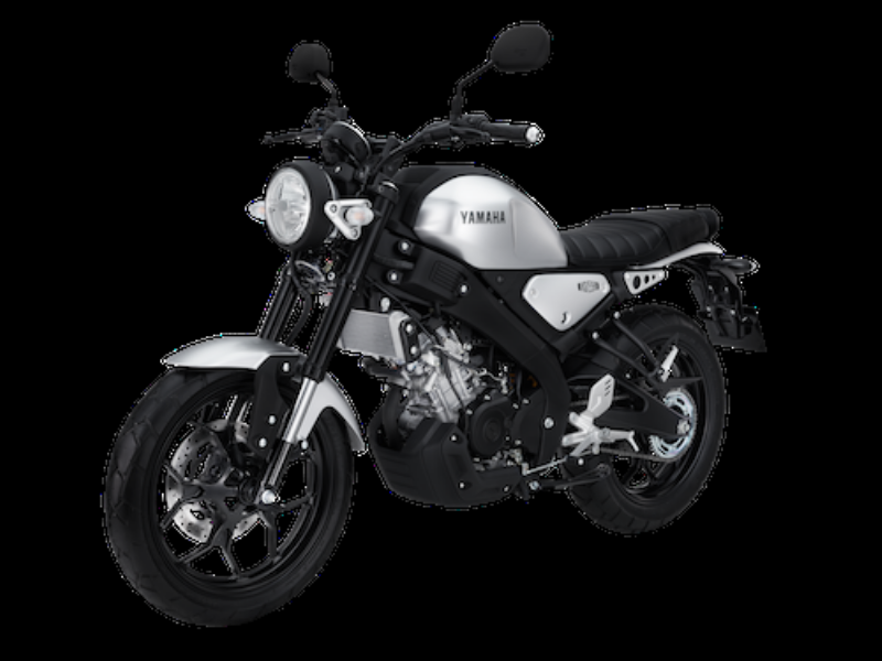 Hinh anh mo ta thiet ke neo retro doc dao cua xe motor XSR 155, noi bat den pha tron va binh xang giot nuoc pha net hien dai