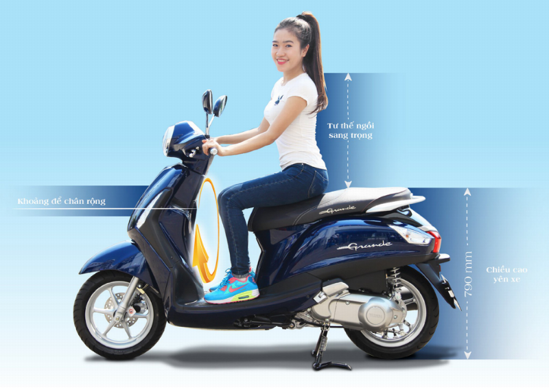 Niem vui khi mua xe may moi kem cac loai giay to can thiet